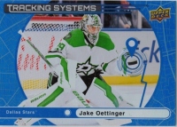 2025-26 Upper Deck Tracking Systems #TS19 Jake Oettinger