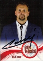 HKM Zvolen Andrej Podkonick + originln podpis