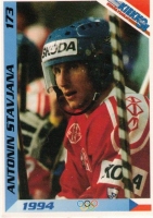 1994 Finnish Jaa Kiekko #173 Anton�n Stavjana