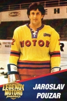 Klubov karta Motor esk Budjovice Jaroslav Pouzar