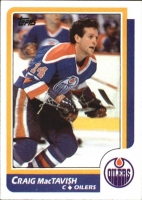 1986-87 Topps #178 Craig MacTavish RC