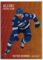 2025-26 Upper Deck Allure Color Flow Red Orange #CF14 Victor Hedman
