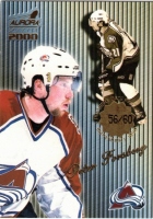 1999-00 Aurora Premiere Date Striped #38 Peter Forsberg 56/60 !!!!