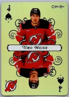 2025-26 O-Pee-Chee Playing Cards #4SPADES Timo Meier