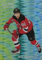 2025-26 Upper Deck Allure Color Flow Green Blue Spectrum #CF21 Jack Hughes