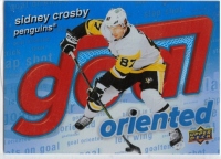 2025-26 Upper Deck Goal Oriented #GO18 Sidney Crosby