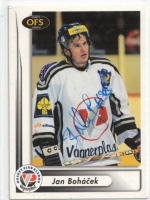 2001-02 Czech OFS #176 Jan Bohek + originln podpis