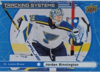 2025-26 Upper Deck Tracking Systems #TS25 Jordan Binnington