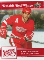 2025-26 Upper Deck Detroit Red Wings Centennial #6 John Ogrodnick