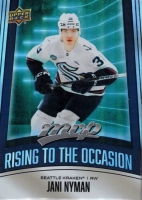 2025-26 Upper Deck MVP Rising to the Occasion #RO13 Jani Nyman