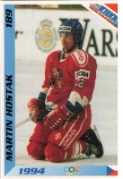 1994 Finnish Jaa Kiekko #189 Martin Host�k