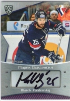2015-16 Russian Sereal KHL Autographs PROMO #SLVA12 Marek Viedensk