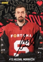 Klubov karta Sparta Praha Michal Moravk + originln podpis