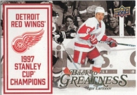 2025-26 Upper Deck Detroit Red Wings Centennial Back to Greatness #B2GIL Igor Larionov