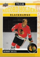 2025-26 Upper Deck Chicago Blackhawks Centennial Yellow #188 Bobby Hull TRH