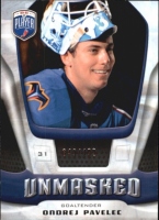 2009-10 Be A Player Goalies Unmasked #GU11 Ond�ej Pavelec0*/499