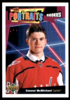 2020-21 Upper Deck UD Portraits #P98 Connor McMichael