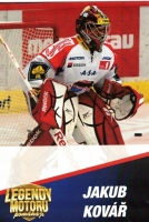 Klubov karta Motor esk Budjovice Jakub Kov