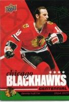 2025-26 Upper Deck Chicago Blackhawks Centennial #22 Dennis Hull