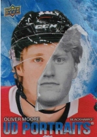 2025-26 Upper Deck UD Portraits #P36 Oliver Moore