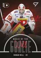 2022-23 SportZoo Tipsport ELH Magic Of The Goalie #MG09 Roman Will