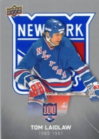 2025-26 Upper Deck New York Rangers Centennial Box Set #23 Tom Laidlaw