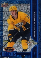 2025-26 Upper Deck Power Play Speckle #PY13 Matthew Wood
