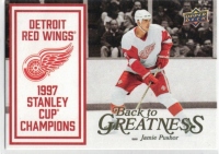 2025-26 Upper Deck Detroit Red Wings Centennial Back to Greatness #B2GJP Jamie Pushor