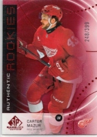 2025-26 SP Game Used #ARCM Carter Mazur RC