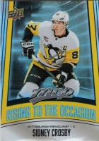 2025-26 Upper Deck MVP Rising to the Occasion #RO30 Sidney Crosby