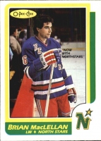 1986-87 O-Pee-Chee #33 Brian MacLellan