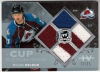 2007-08 The Cup Foundations #CFMH Milan Hejduk