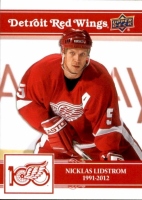 2025-26 Upper Deck Detroit Red Wings Centennial #1 Nicklas Lidstrom