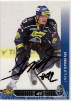2013-14 Czech OFS Plus #59 Jakub Strnad + originln podpis