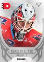 2022-23 SportZoo Tipsport ELH Goalie ART #GA12 Roman Will