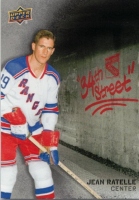 2025-26 Upper Deck New York Rangers Centennial 34th Street #34S23 Jean Ratelle