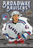 2025-26 Upper Deck New York Rangers Centennial Broadway Bruisers #BB13 Ryan Callahan