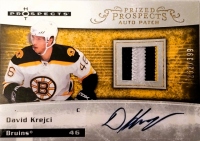2007-08 Hot Prospects #221 David Krej�� JSY AU RC