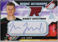 2021-22 SPx Rookie Jersey Autographs Spectrum #JJ Jan Jenk /65