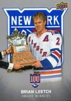 2025-26 Upper Deck New York Rangers Centennial #149 Brian Leetch AW