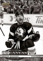 2025-26 Upper Deck UD Canvas Black and White #C181 Jason Zucker