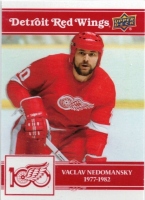 2025-26 Upper Deck Detroit Red Wings Centennial #37 Vclav Nedomansk