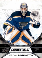 2021-22 Upper Deck Credentials #50 Jordan Binnington