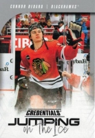 2024-25 Upper Deck Credentials Jumping on the Ice #JICB Connor Bedard