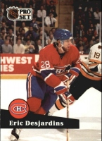 1991-92 Pro Set #118 Eric Desjardins
