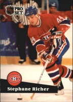 1991-92 Pro Set #122 Stephane Richer