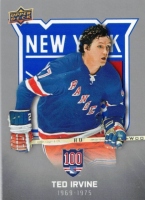 2025-26 Upper Deck New York Rangers Centennial Box Set #15 Ted Irvine