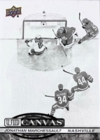 2025-26 Upper Deck UD Canvas Black and White #C135 Jonathan Marchessault