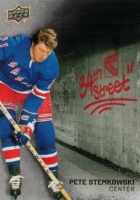 2025-26 Upper Deck New York Rangers Centennial 34th Street #34S24 Pete Stemkowski
