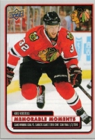 2025-26 Upper Deck Chicago Blackhawks Centennial Memorable Moments #MM26 Kris Versteeg